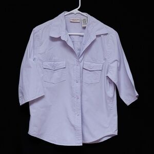 Faded Glory Cotton buttoned shirt - very good condition - Size L
